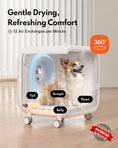 Load image into Gallery viewer, HomerunPet Drybo Ultra Pet Drying Pod - 135L