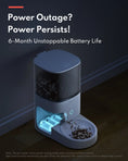 Load image into Gallery viewer, HomerunPet Smart Pet Feeder - Mobile APP Control (Stainless Steel Bowl)