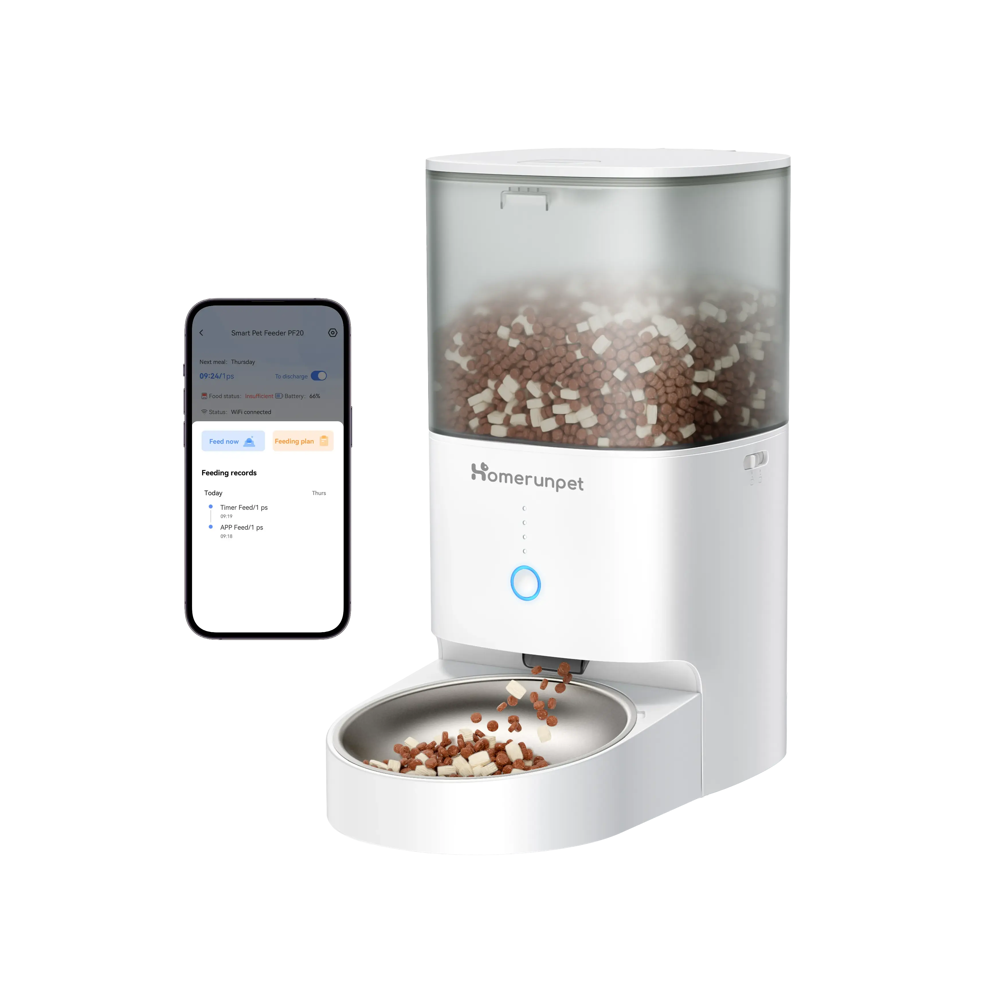 あ*や様 smart pet feeder HomeRunPetPF20StainlessPreview