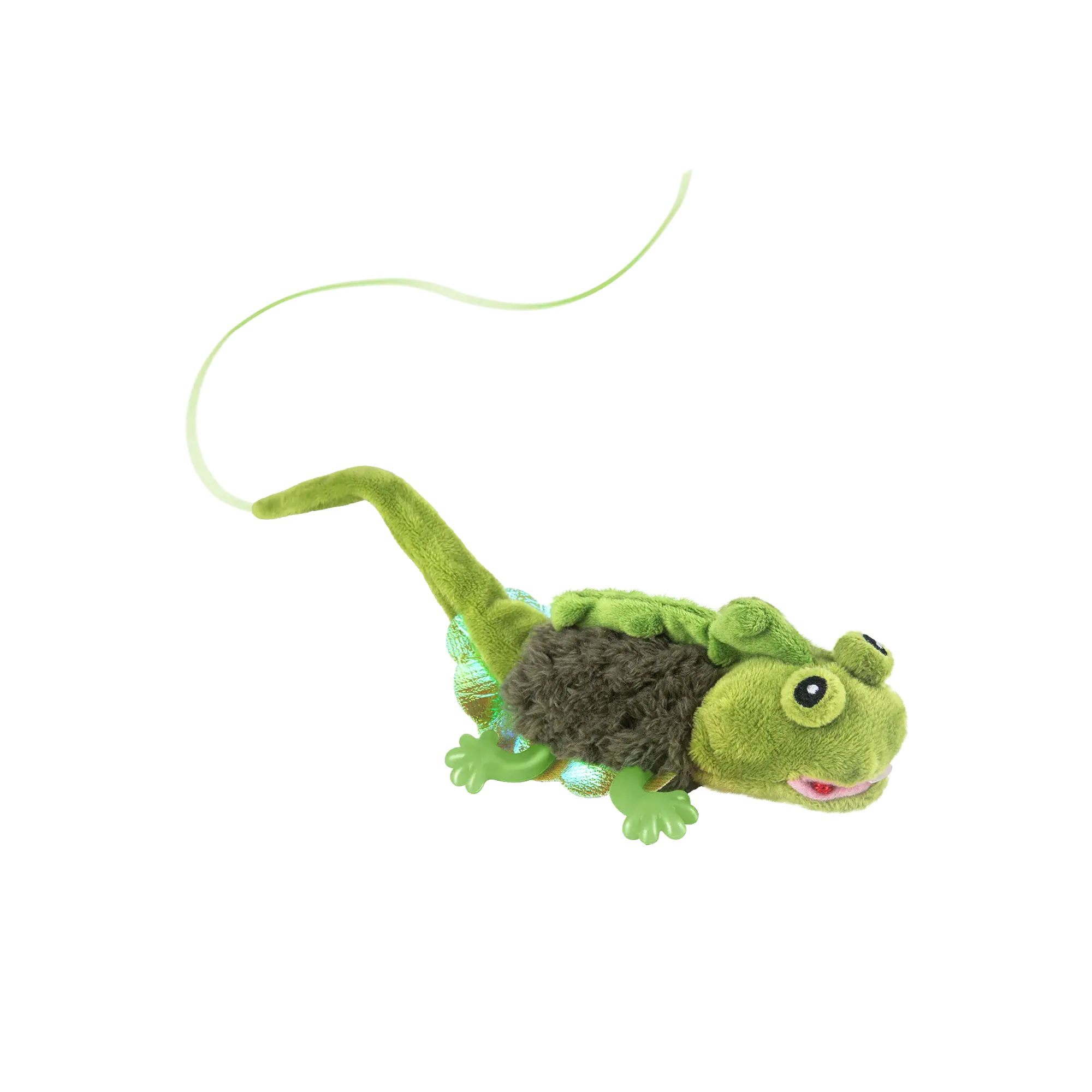 Migipaws Flapping Chirping Lizard Cat Toy