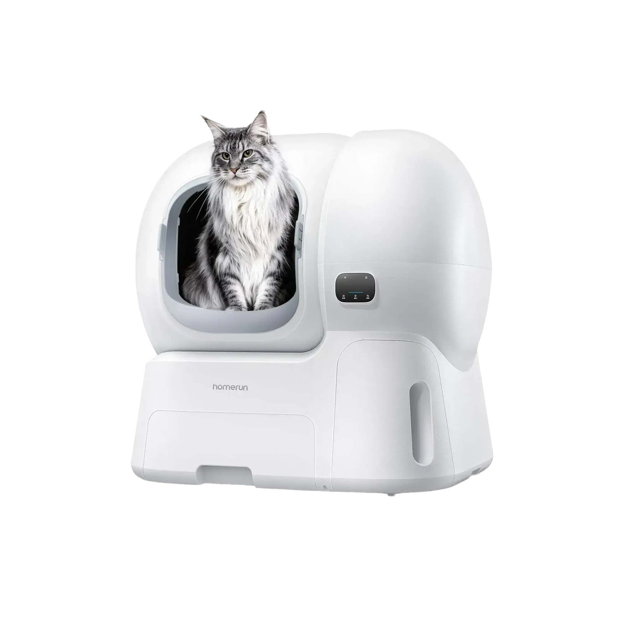 HomerunPet Self-Cleaning Smart Cat Litter Box - 106L