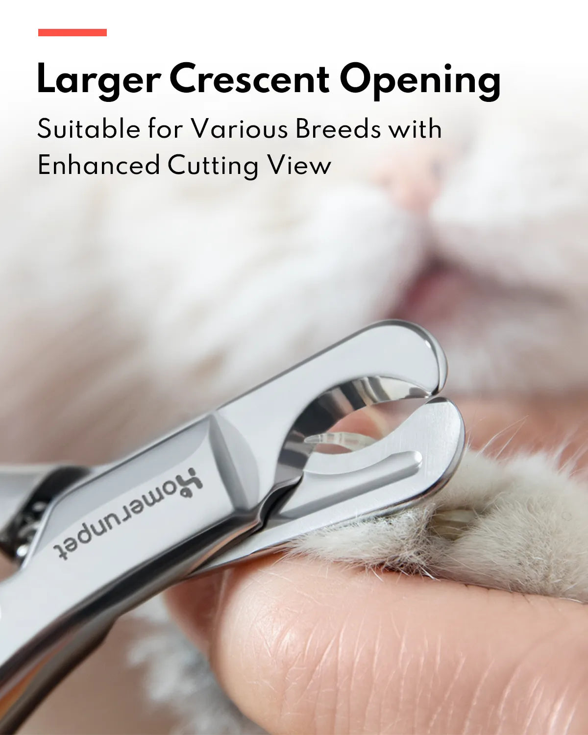 HomerunPet Pet Nail Clipper - Cats & Small Dogs