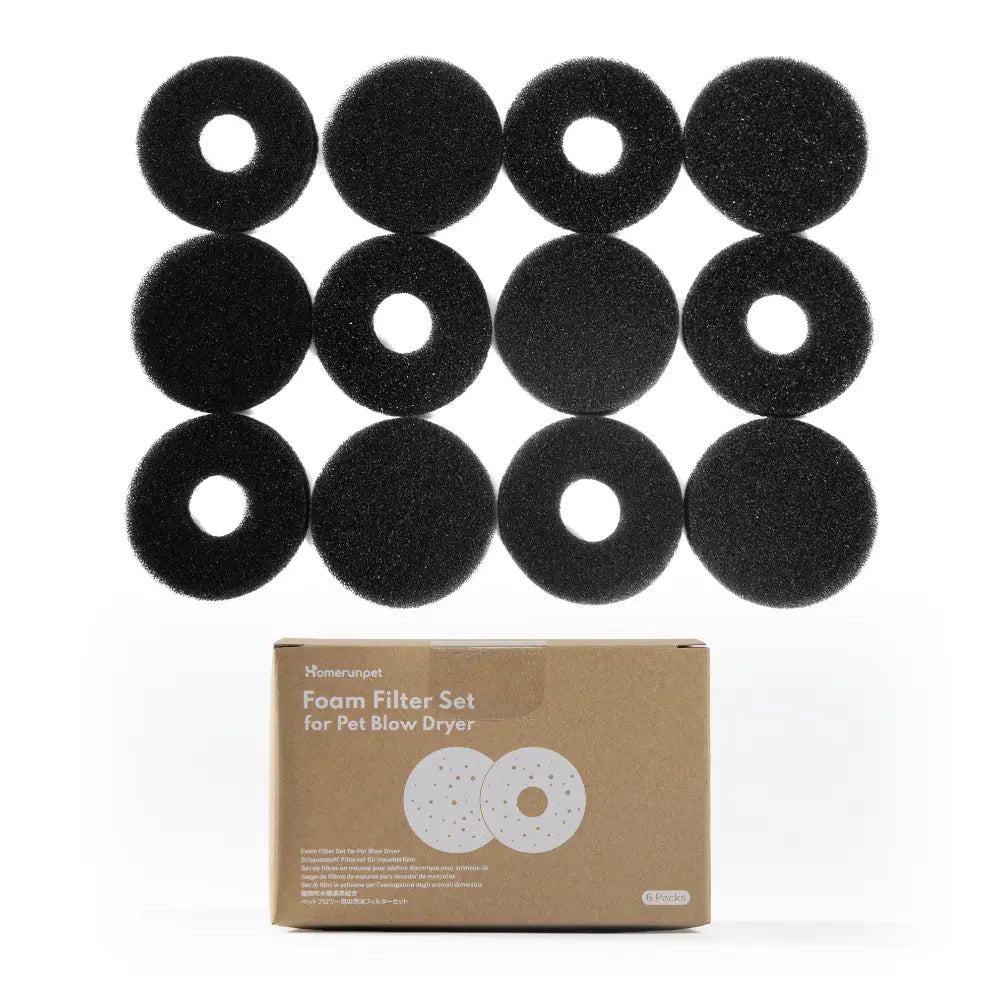 HomerunPet Sponge for Pet Grooming Blaster - 6 pcs