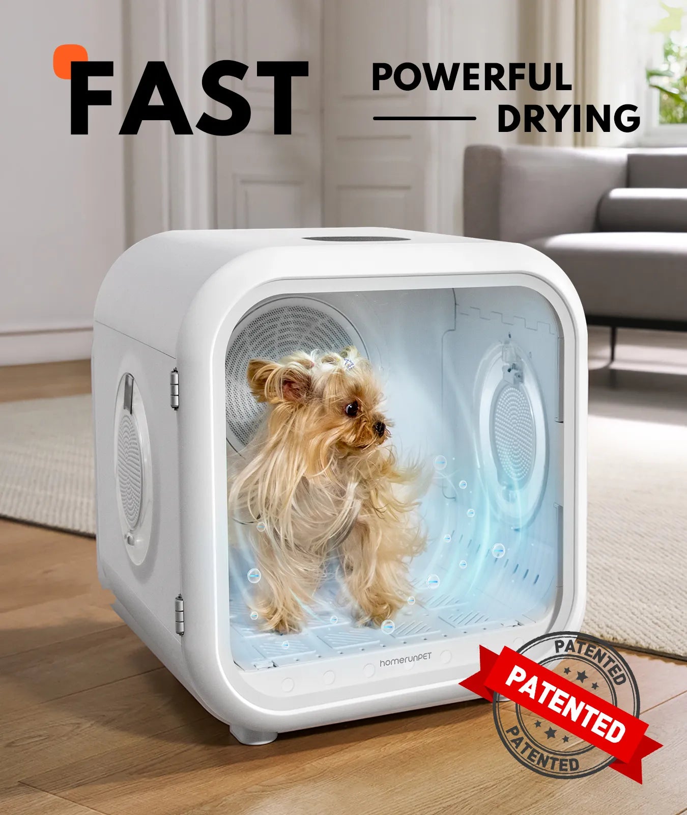 HomerunPet Drybo Plus Pet Drying Pod - 62L